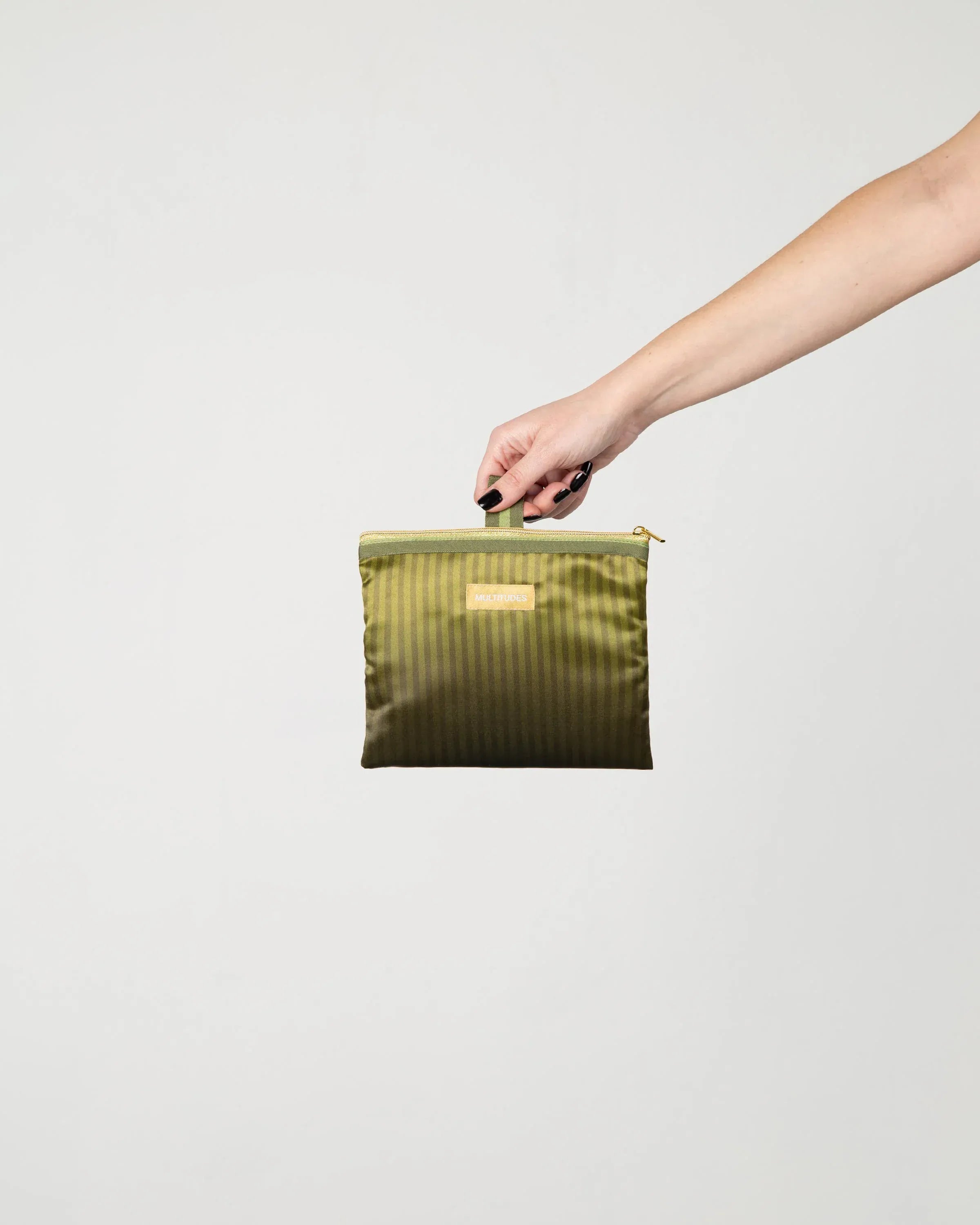 Multitudes Bags Pochette in raso Audrey
