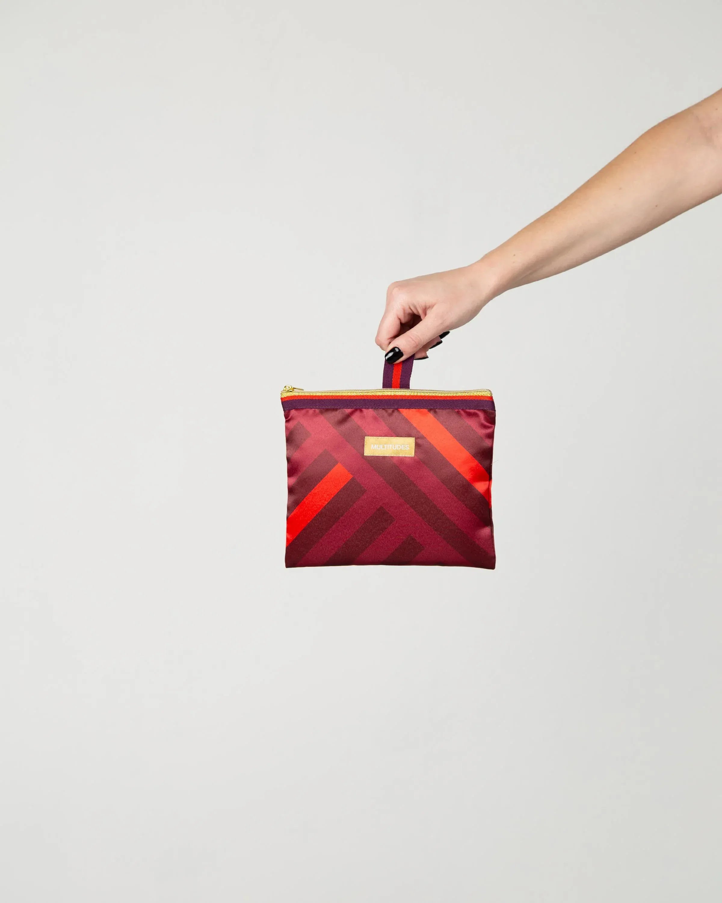 Multitudes Bags Pochette in raso Stefania