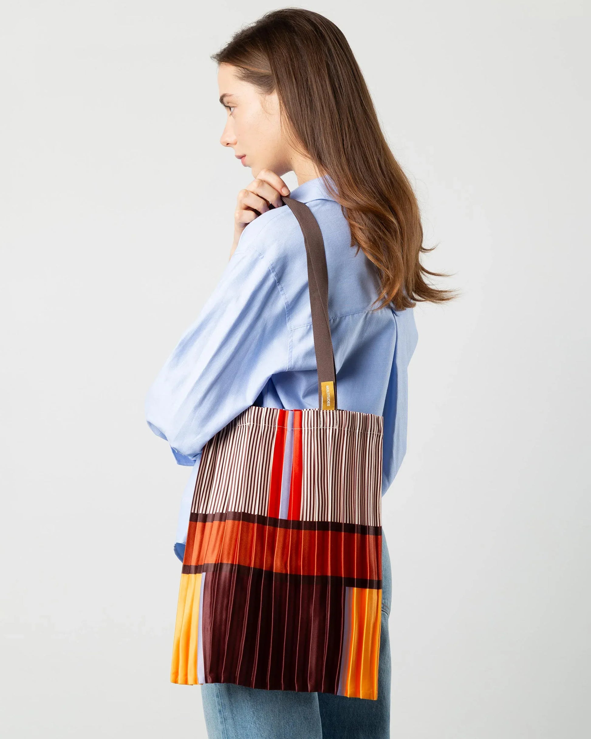 Multitudes Bags Tote bag plissettata - Bagheria