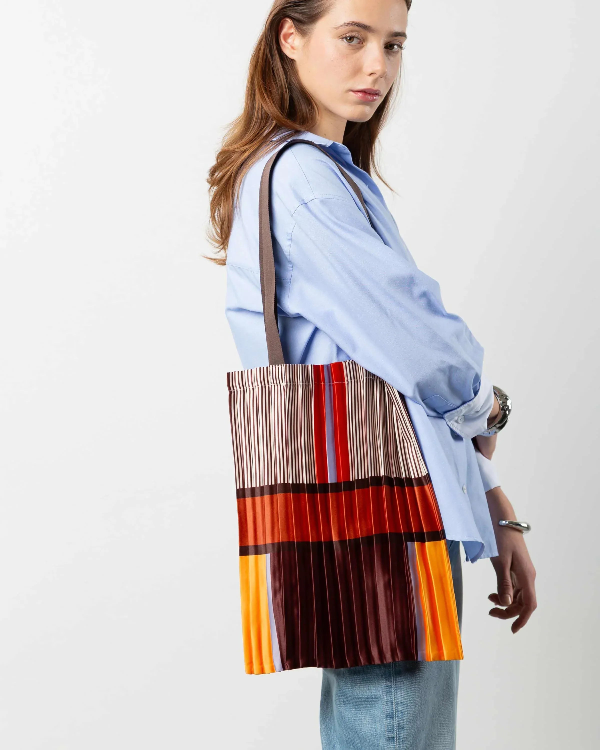 Multitudes Bags Tote bag plissettata - Bagheria