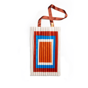 Multitudes Bags Tote bag plissettata in raso Cervo