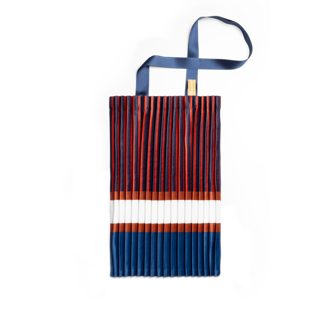 Multitudes Bags Tote bag plissettata in raso Chiavari