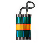 Multitudes Bags Tote bag plissettata in raso Orosei