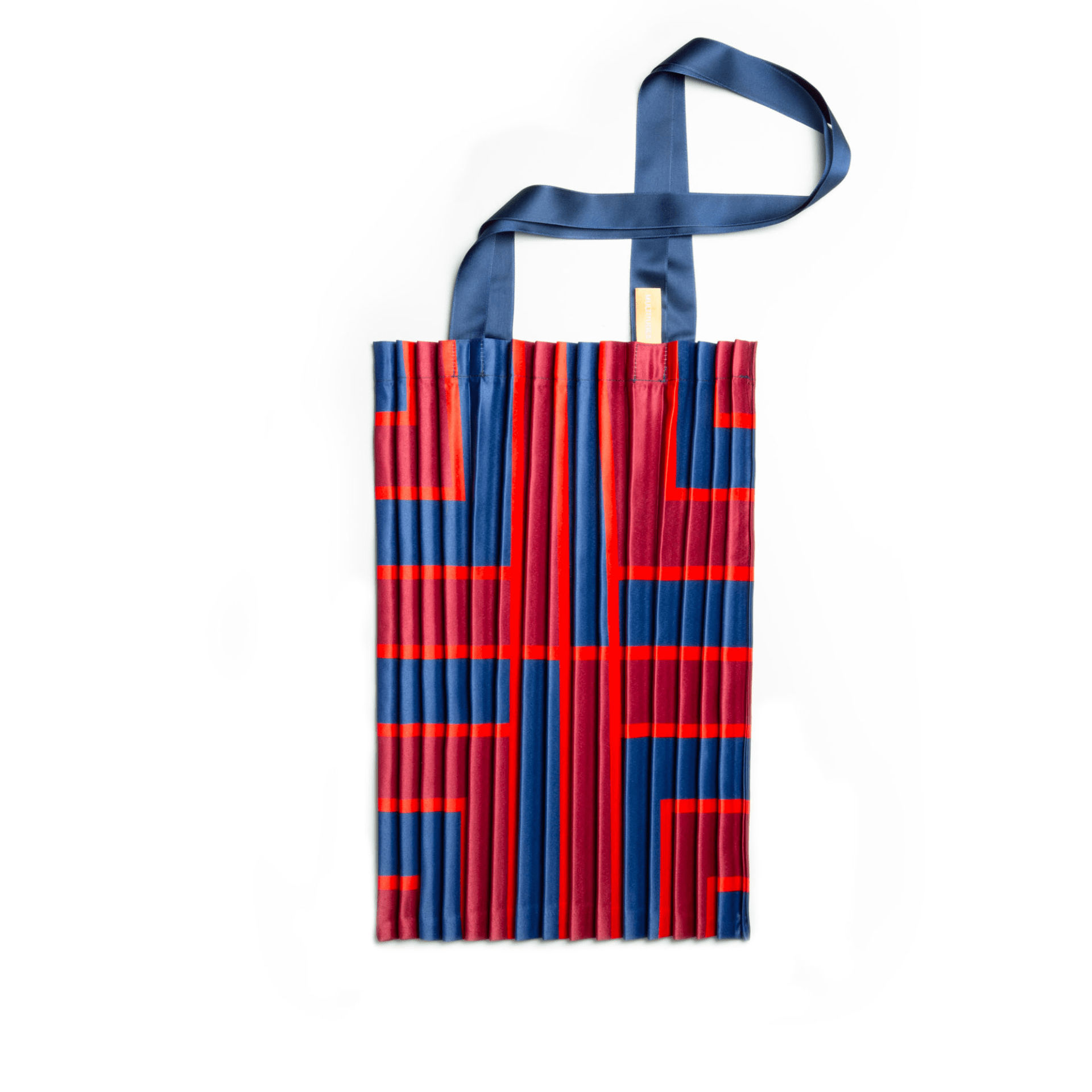 Multitudes Bags Tote bag plissettata in raso Stintino