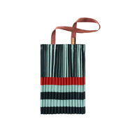 Multitudes Bags Tote bag plissettata - Smeralda