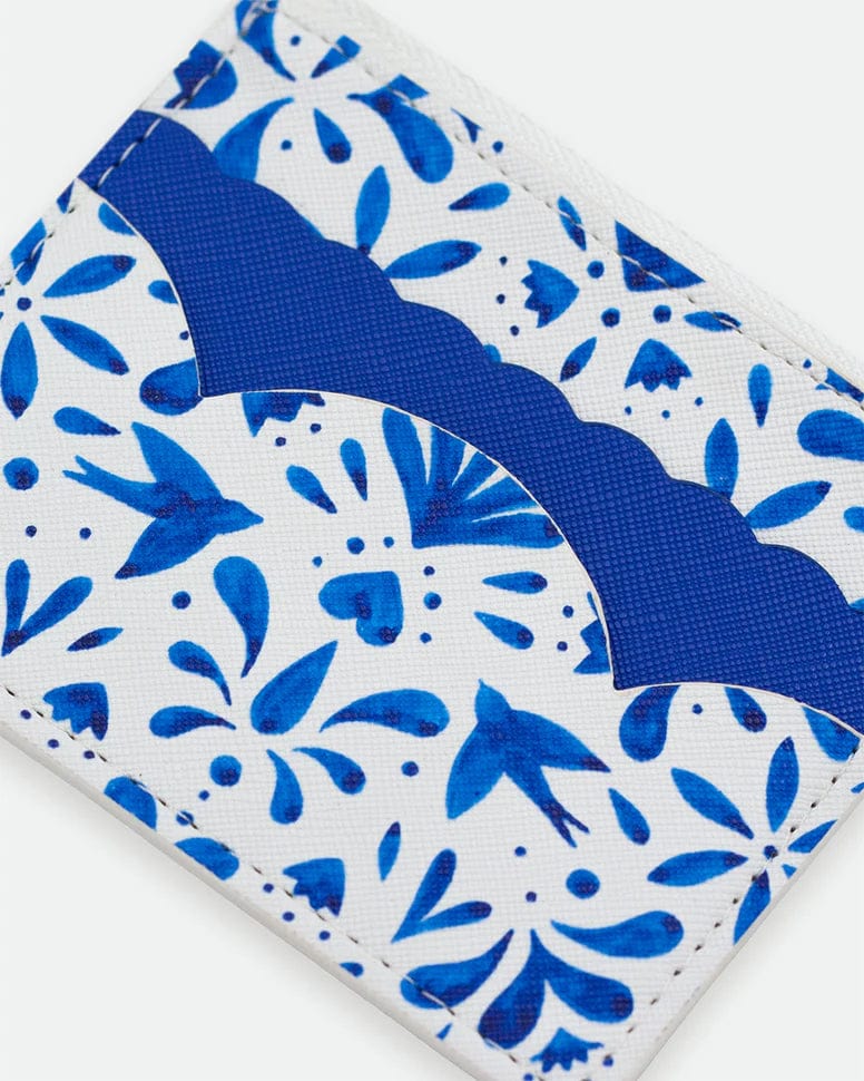 All The Way To Say Bags Wallet - Blue Swallows