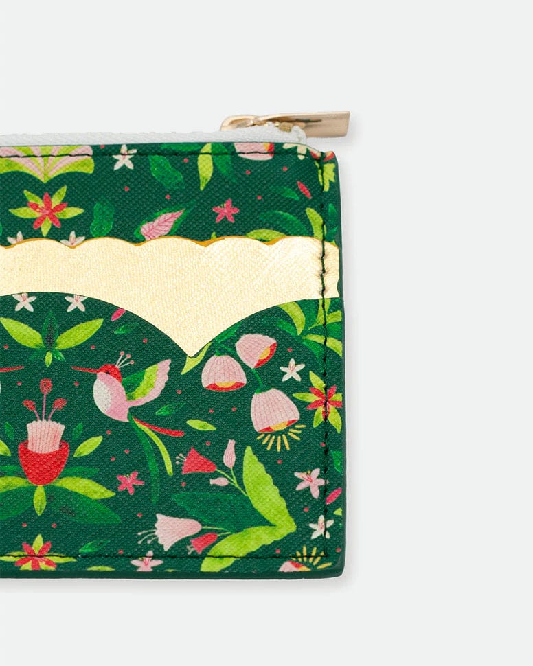 All The Way To Say Bags Wallet - Green Jungle