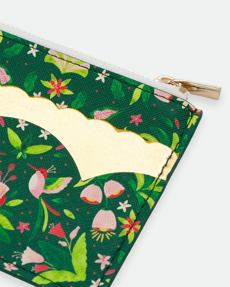 All The Way To Say Bags Wallet - Green Jungle