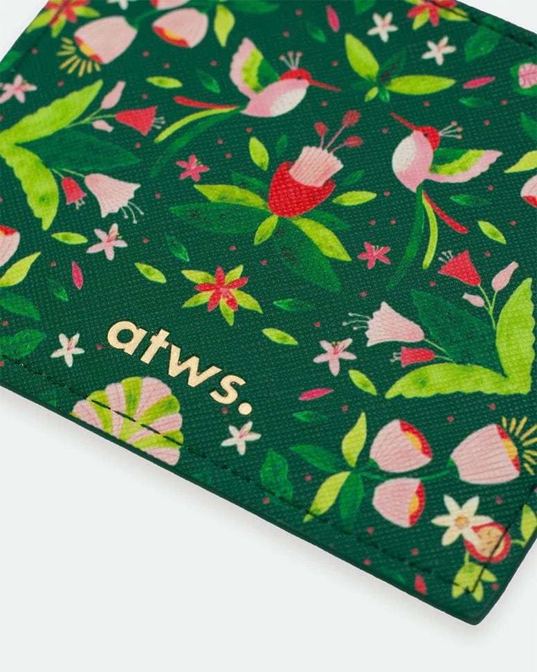 All The Way To Say Bags Wallet - Green Jungle