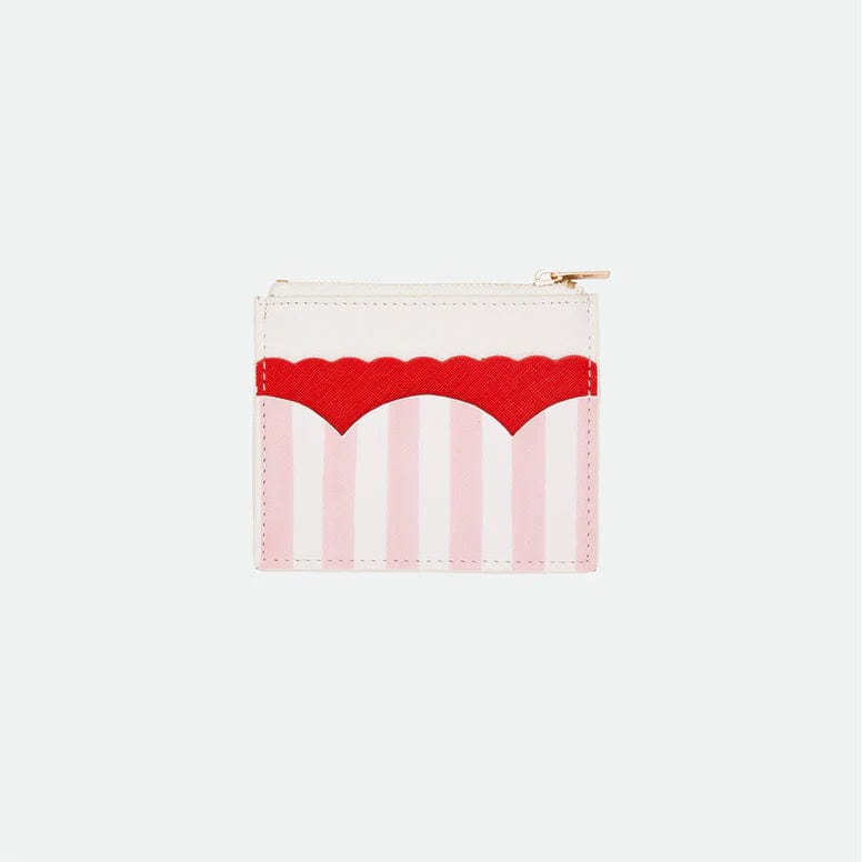 All The Way To Say Bags Wallet - Pink Stripes