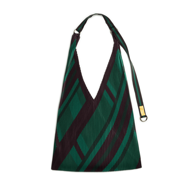 Multitudes Bags Y bag plissettata in raso Ornella