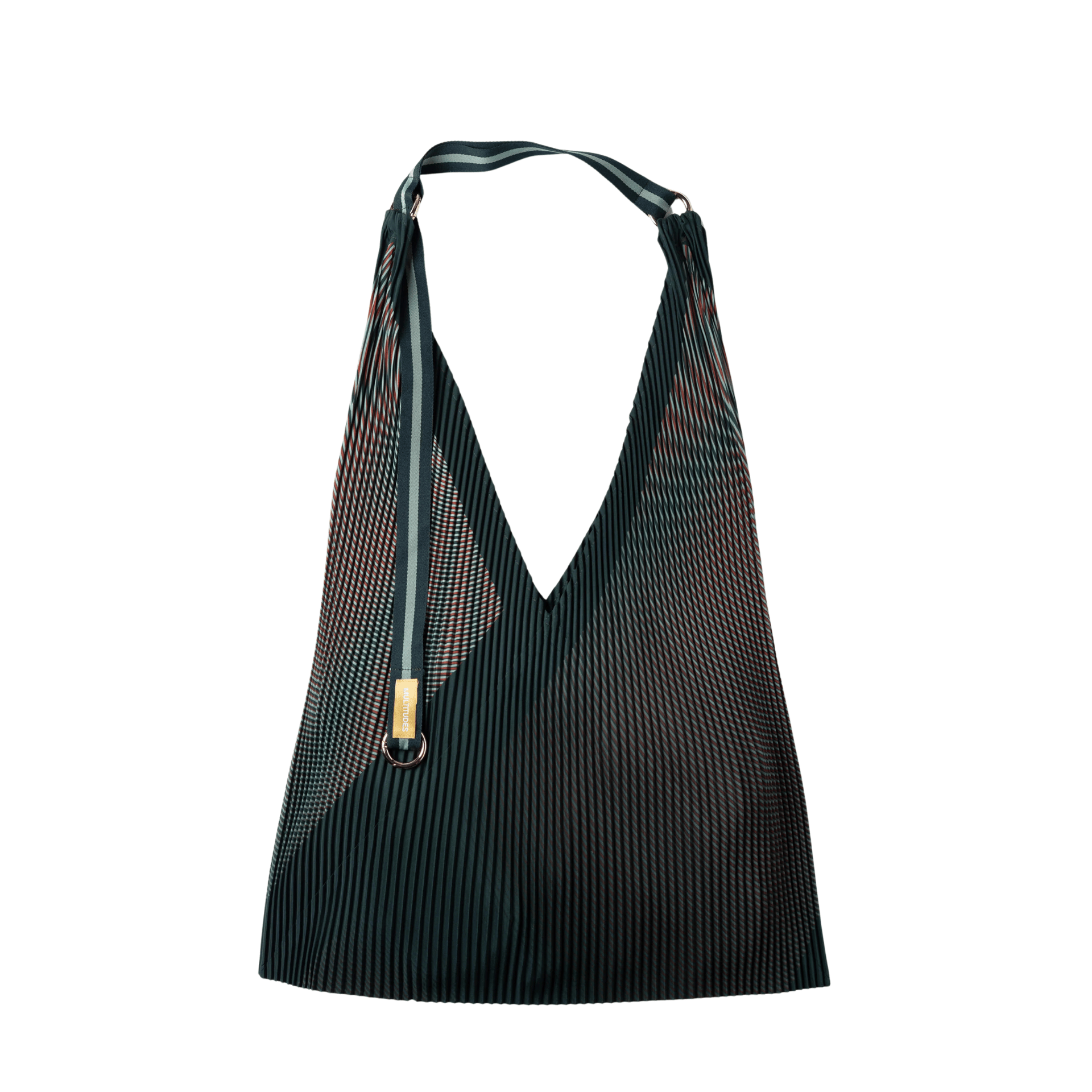 Multitudes Bags Y bag plissettata - Isabella Green