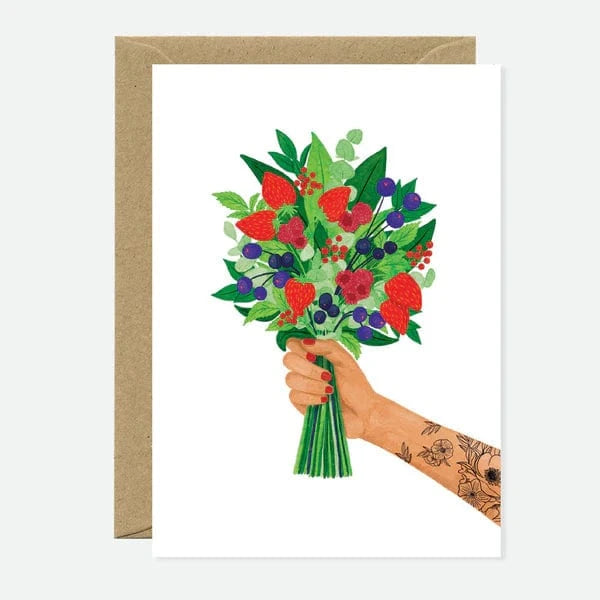 All The Way To Say Biglietto Biglietto Berries Bouquet