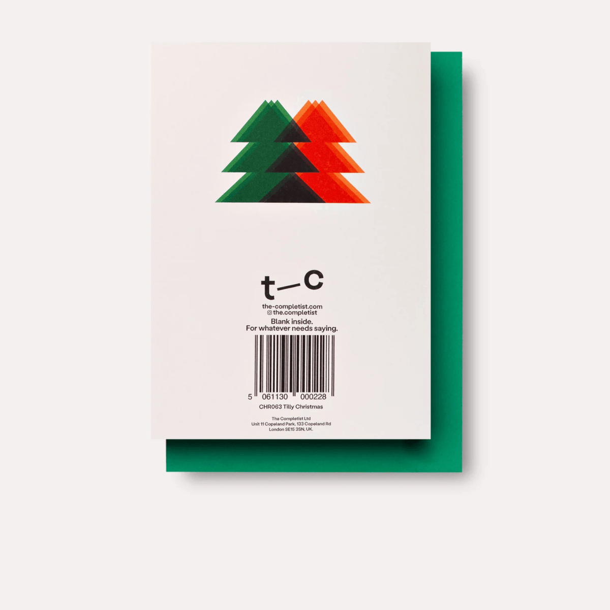 The Completist Biglietto Biglietto di Natale - Tilly Christmas