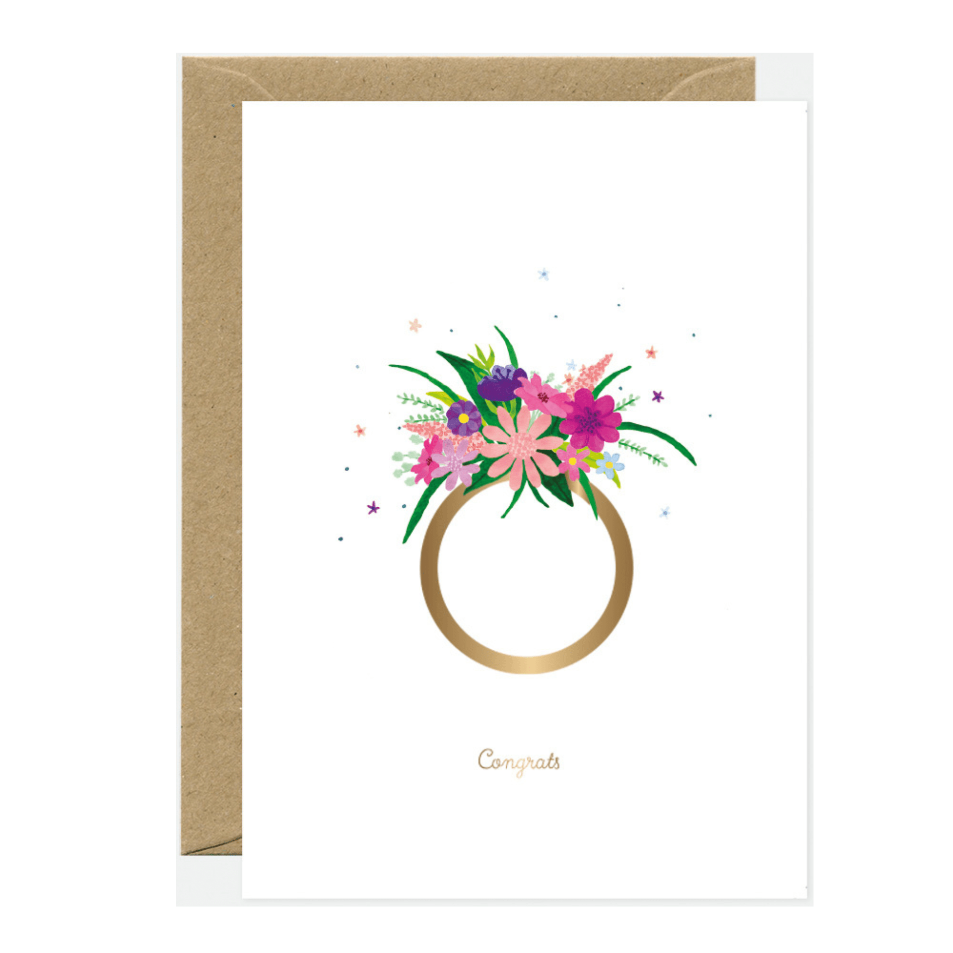 All The Way To Say Biglietto Biglietto Flower Ring