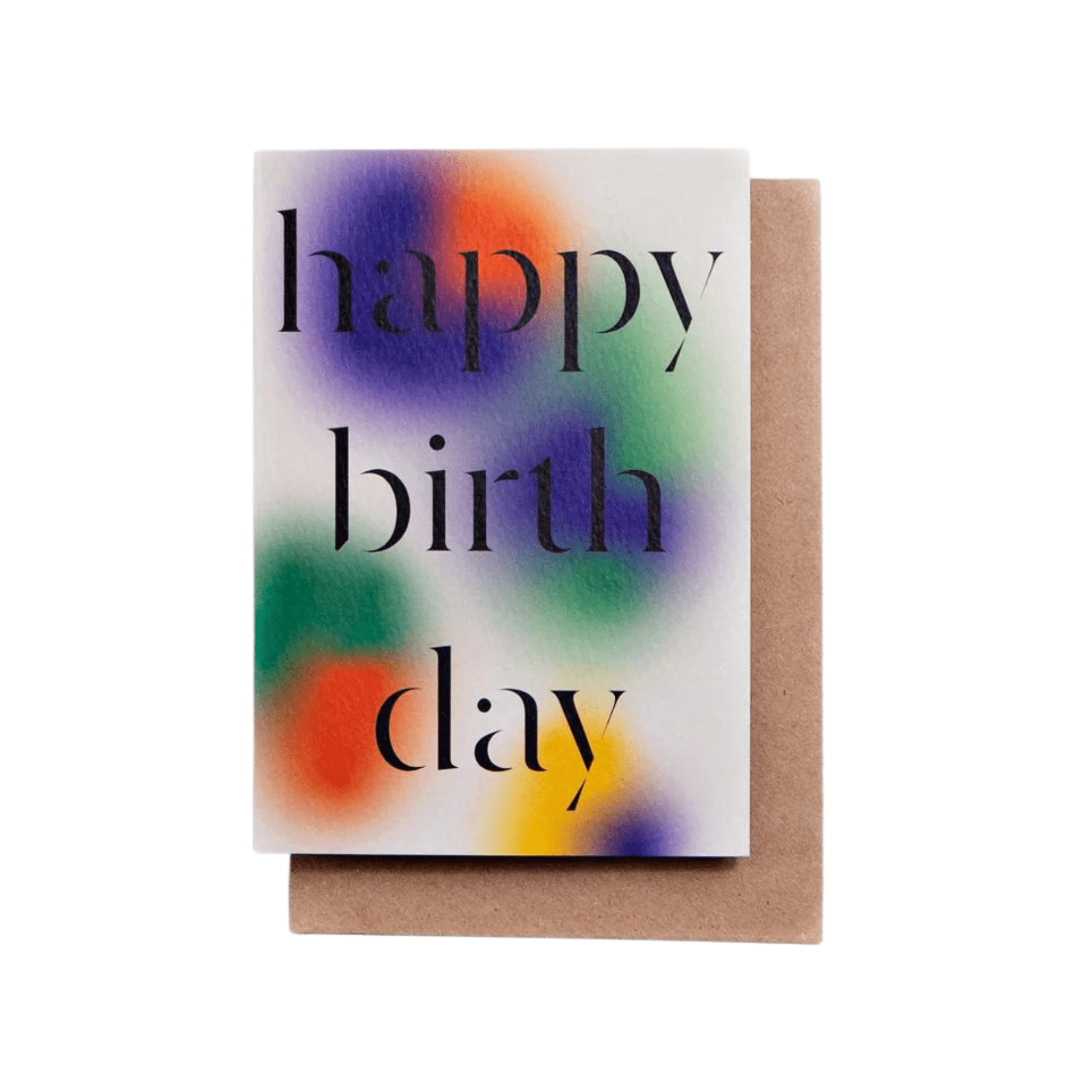 The Completist Biglietto Biglietto Gradient Happy Bday
