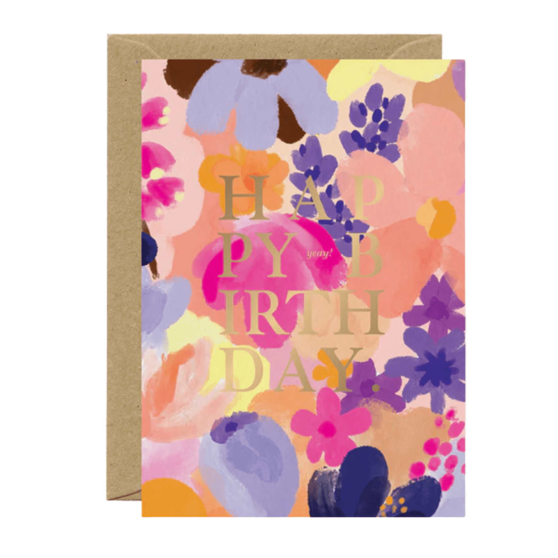 All The Way To Say Biglietto Biglietto Happy Birthday Flower Garden