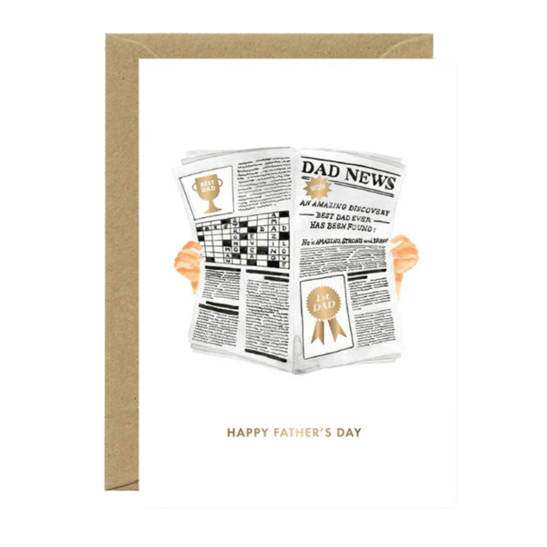 All The Way To Say Biglietto Biglietto Newspaper Father's Day