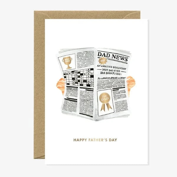 All The Way To Say Biglietto Biglietto Newspaper Father's Day