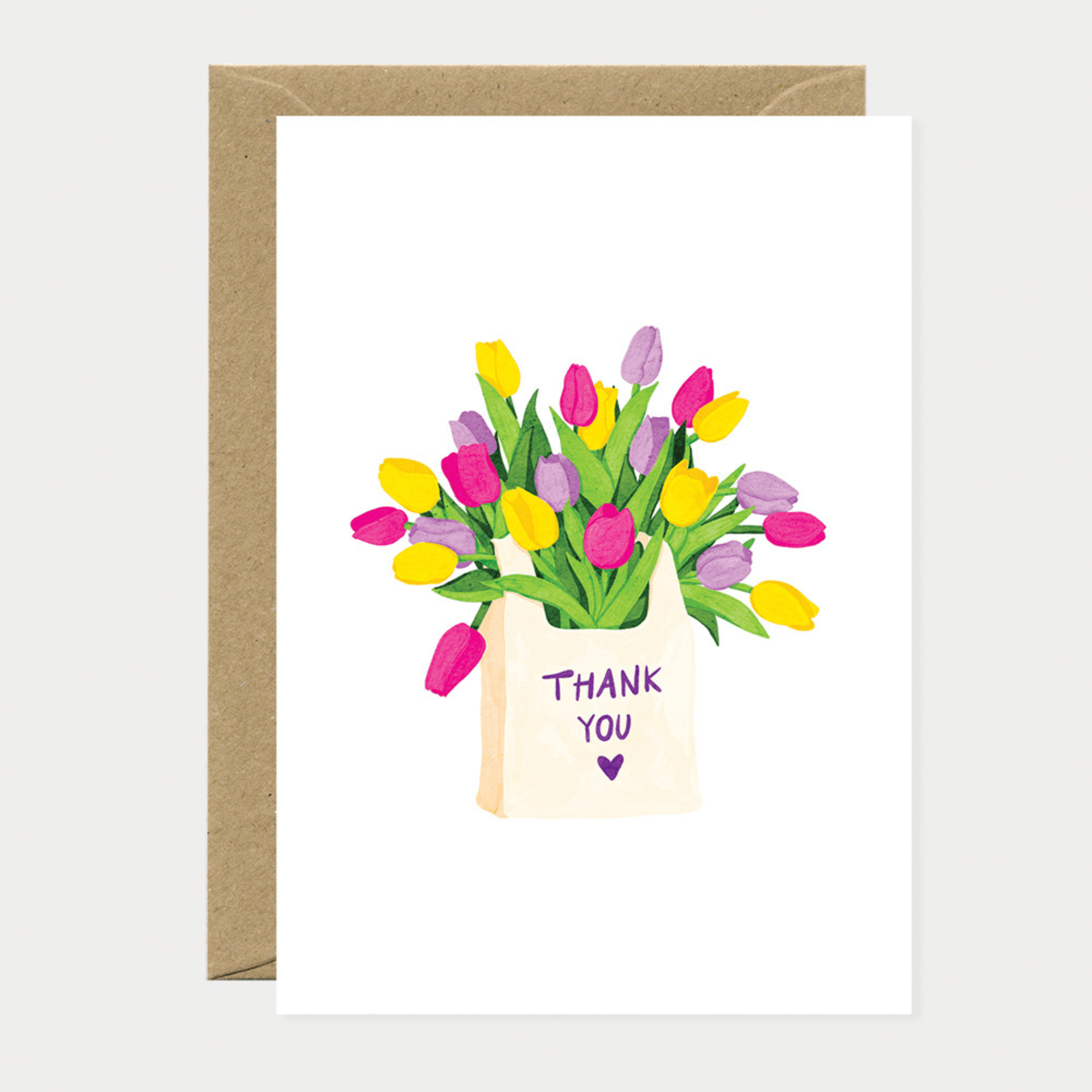 All The Way To Say Biglietto Biglietto Thank You Tulip Bag