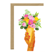 All The Way To Say Biglietto Biglietto Thanks ice cream flowers