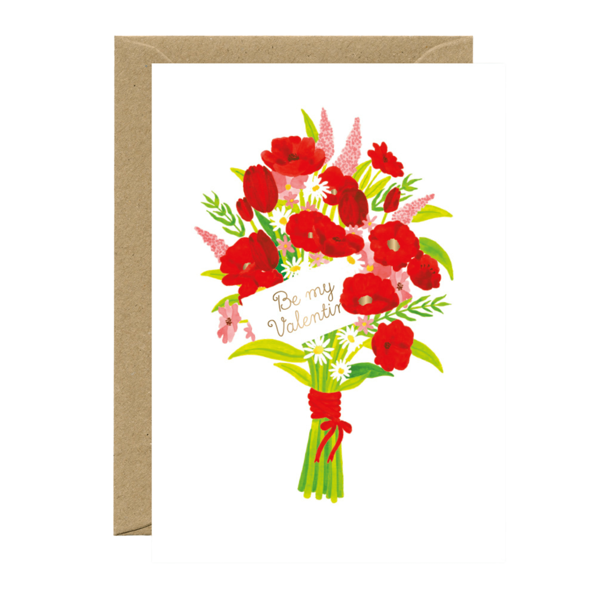 All The Way To Say Biglietto Biglietto Valantine Red Bouquet