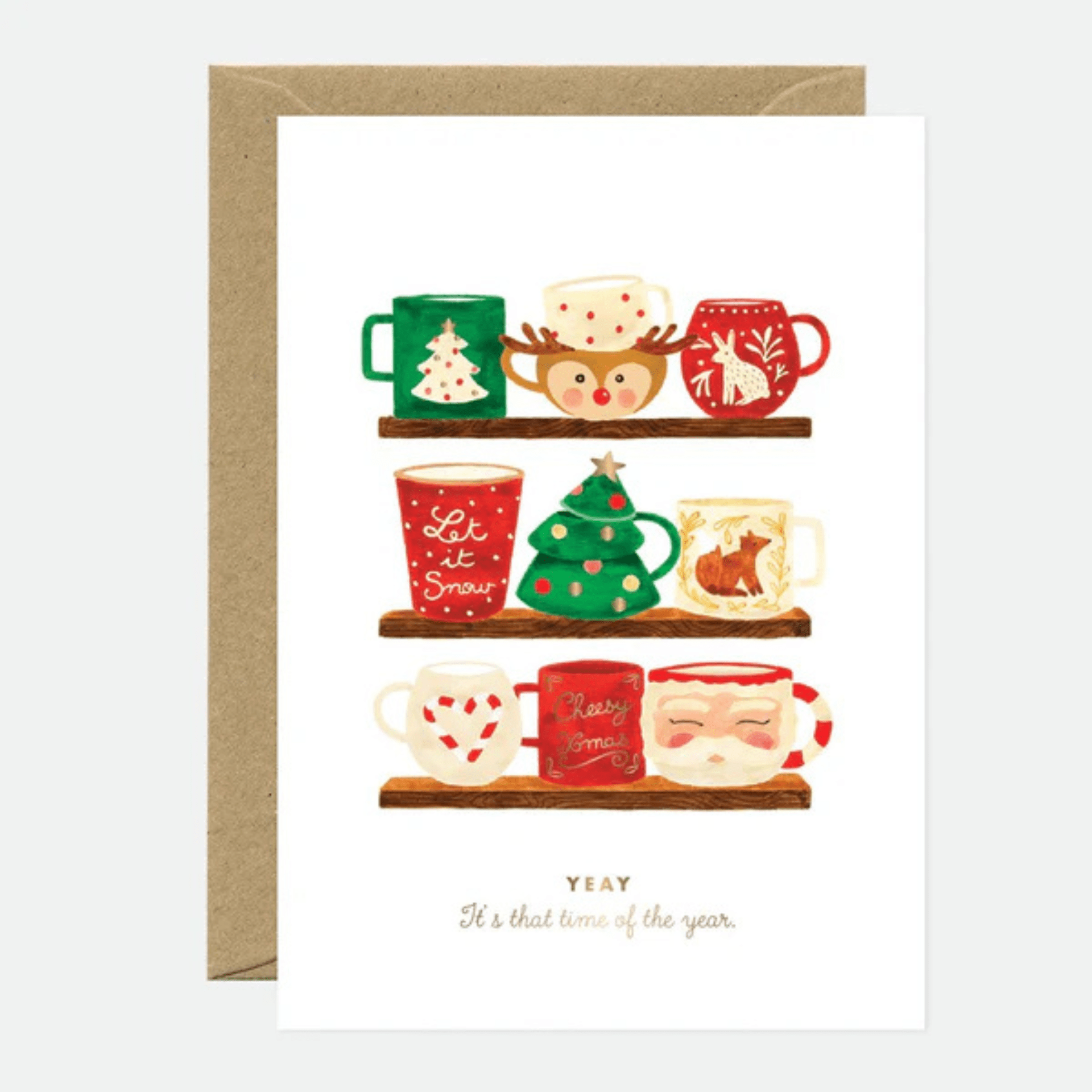 All The Way To Say Biglietto Biglietto Xmas Mugs