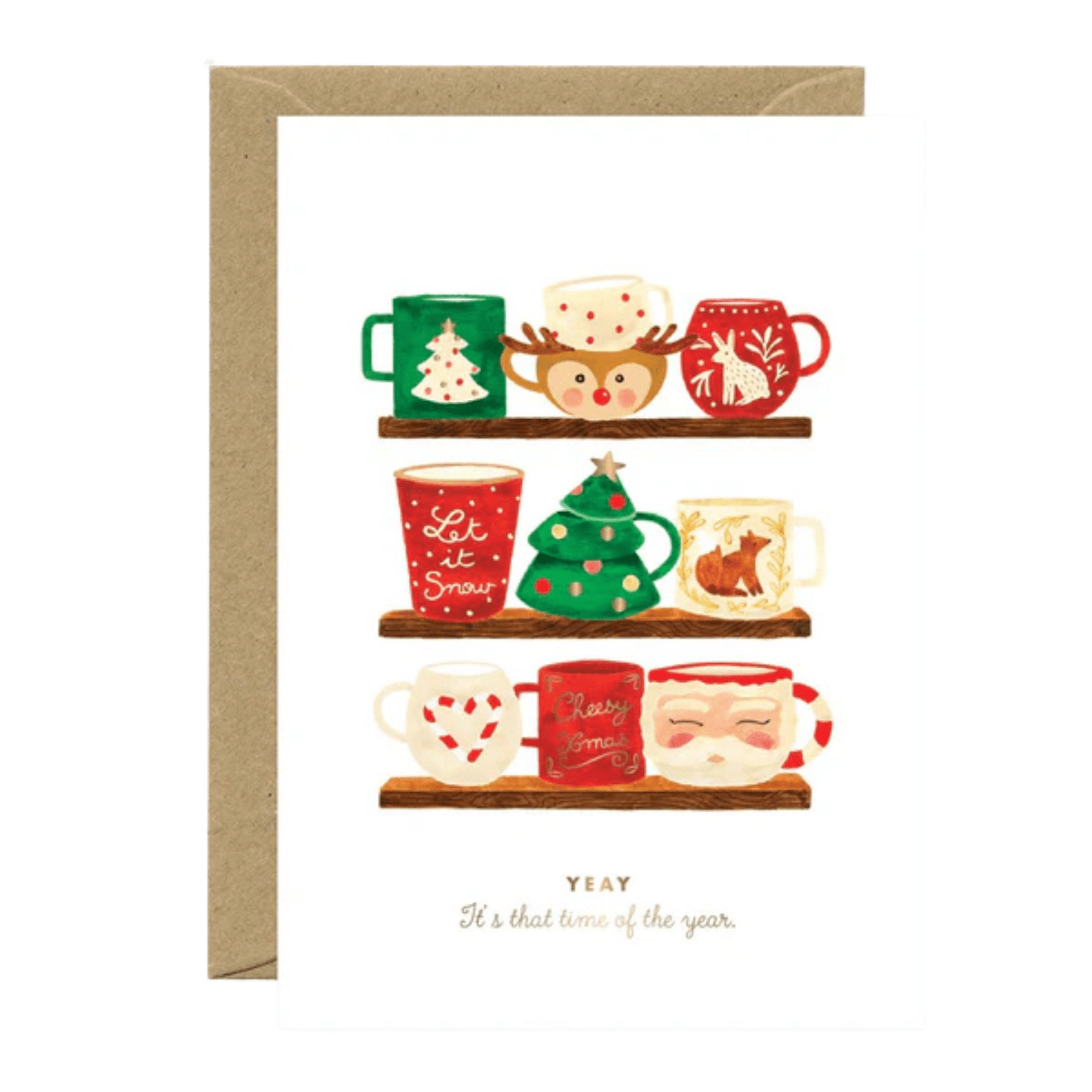 All The Way To Say Biglietto Biglietto Xmas Mugs