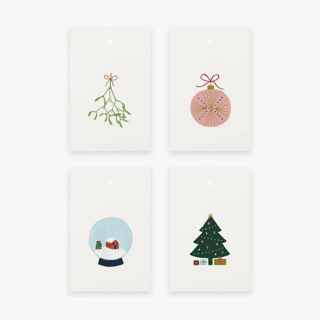 Kartotek Biglietto Christmas Gift Tag - Set da 8