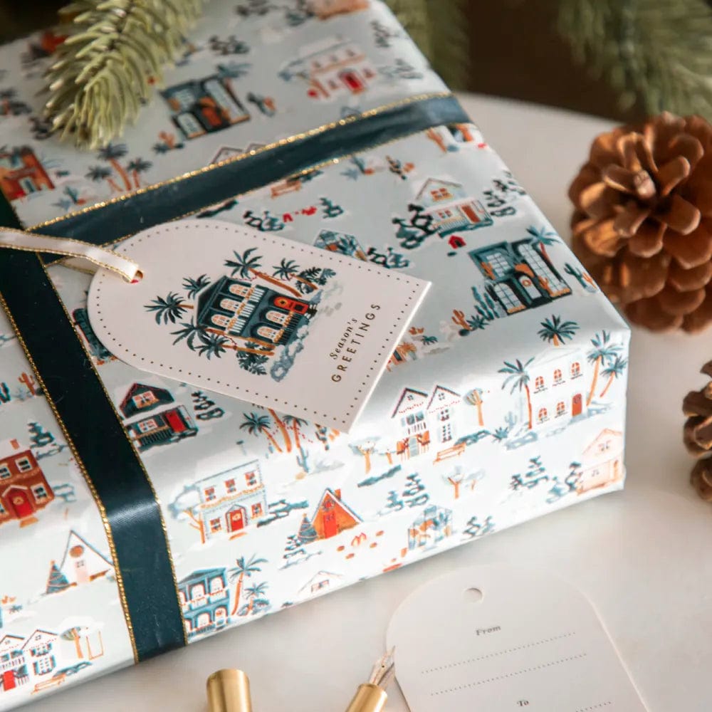 All The Way To Say Biglietto Gift Tags Snowy House
