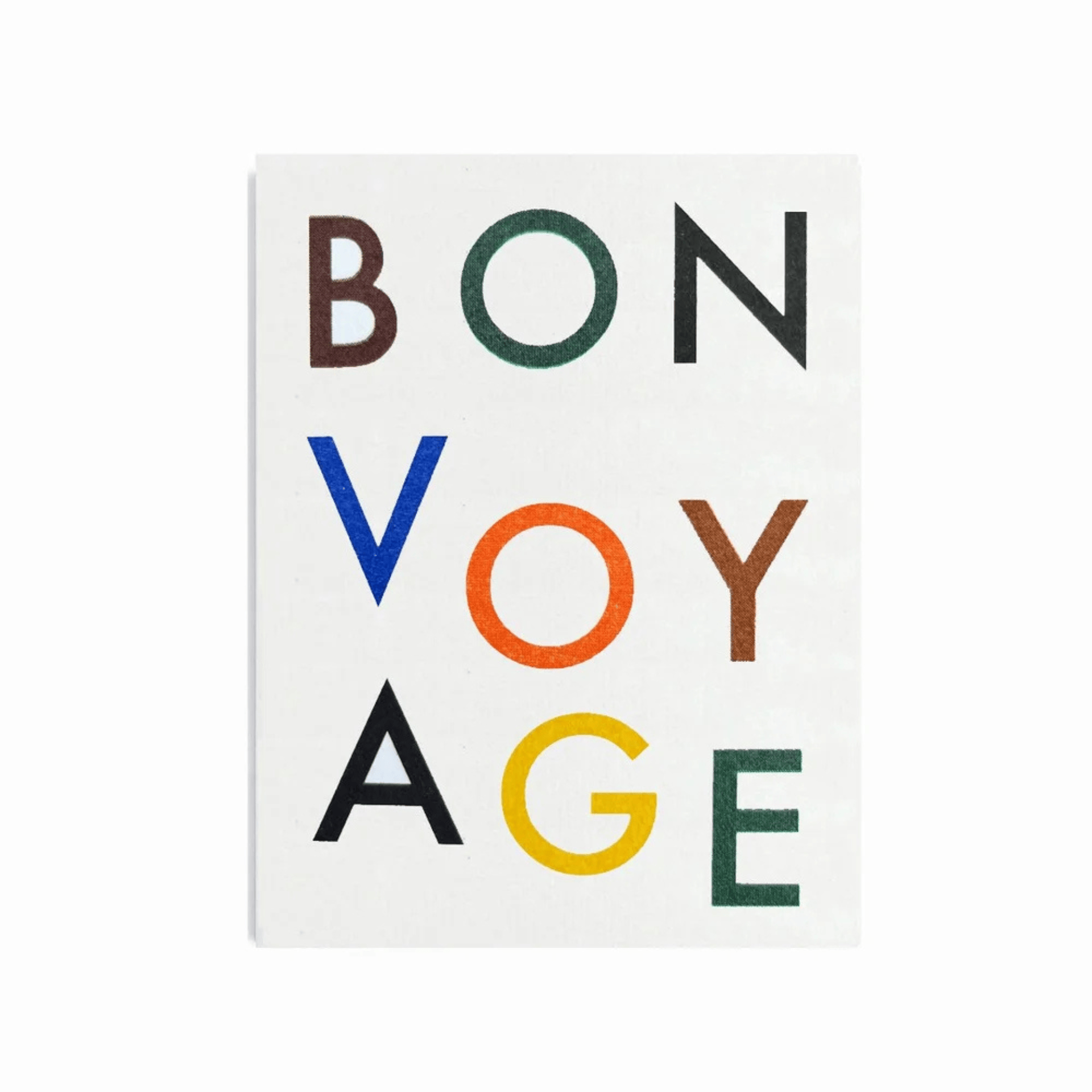 Scout Editions Biglietto Mini Card - Bon Voyage