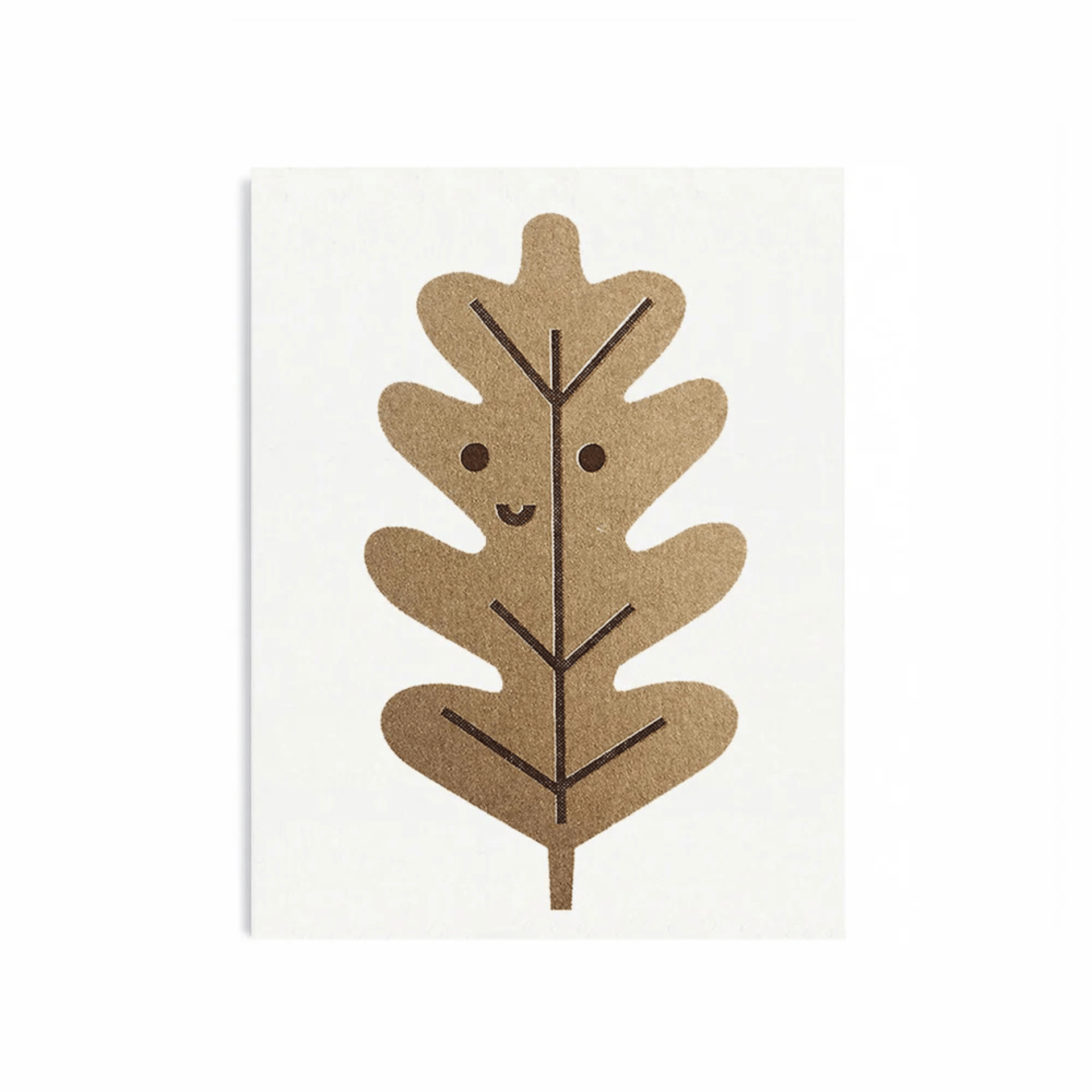 Scout Editions Biglietto Mini Card - Gold Leaf