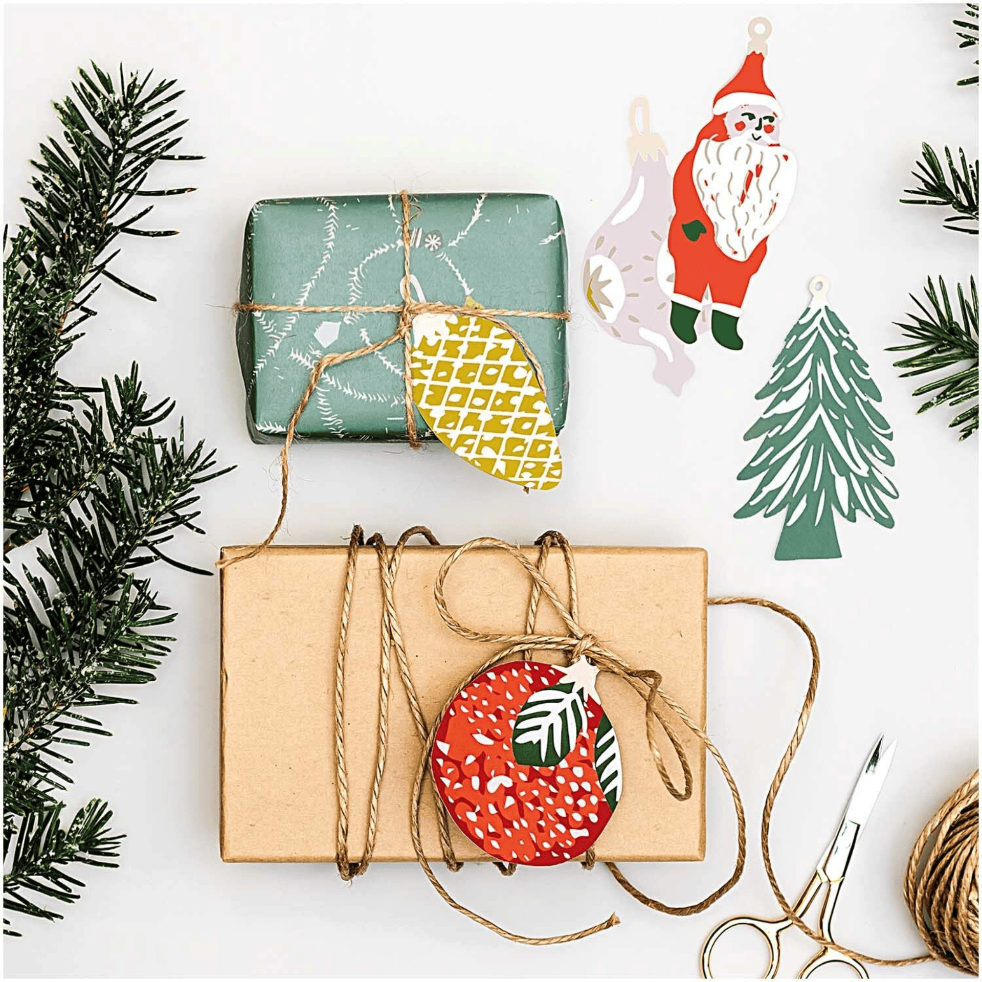 Rico Design Biglietto Nostalgic Christmas Tag