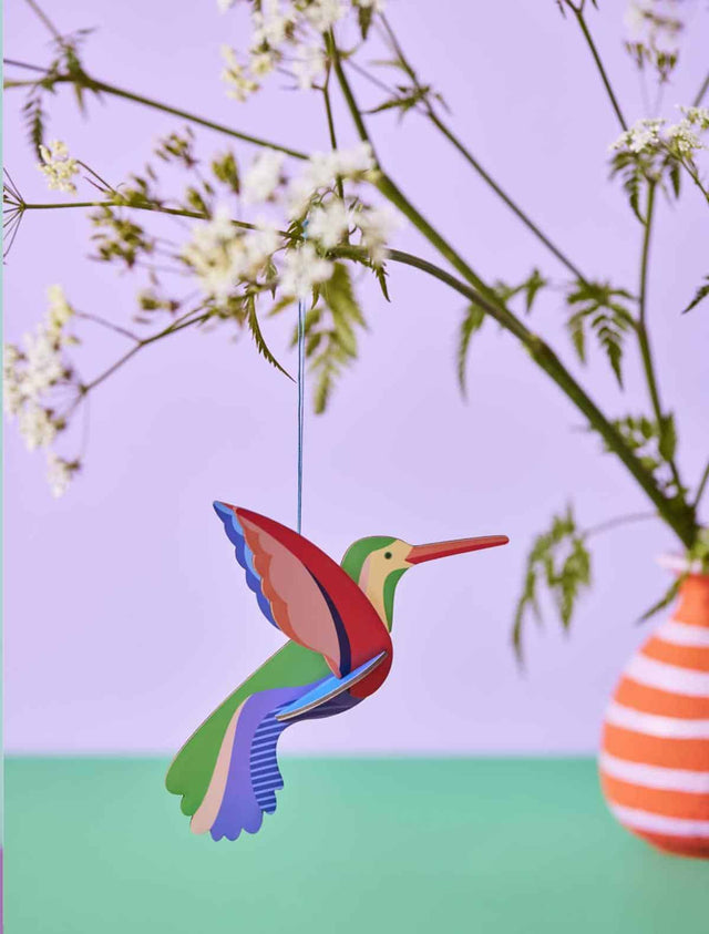 Studio Roof Biglietto Pop out Card - Hummingbird