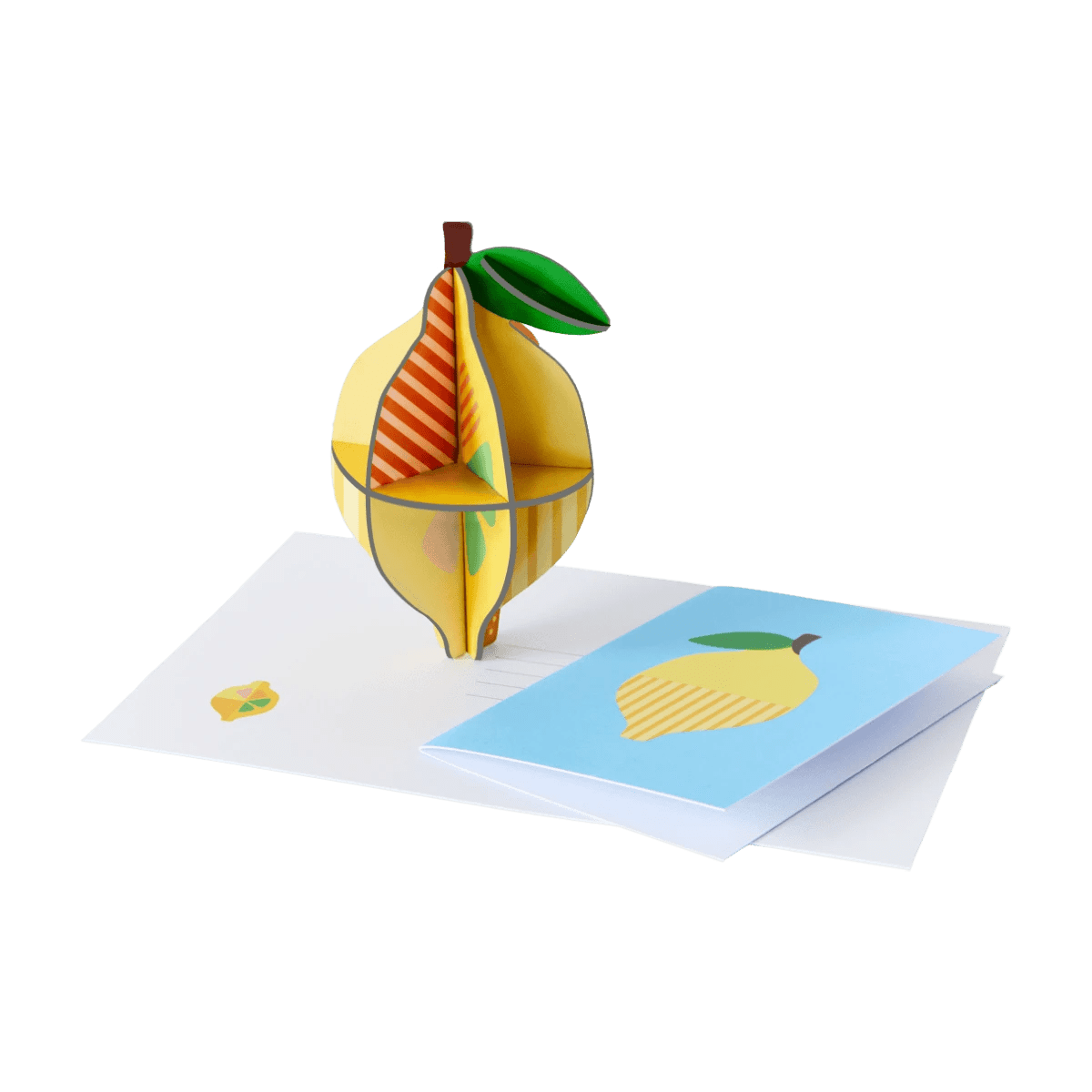 Studio Roof Biglietto Pop Out Card - Lemon