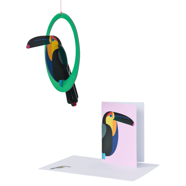 Studio Roof Biglietto Pop out Card - Toucan