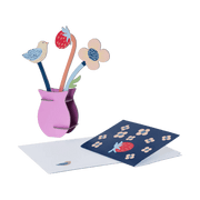 Studio Roof Biglietto Pop Out Card - William Morris Flowers