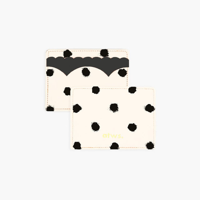All The Way To Say Bijoux Card Holder - Painted Dots