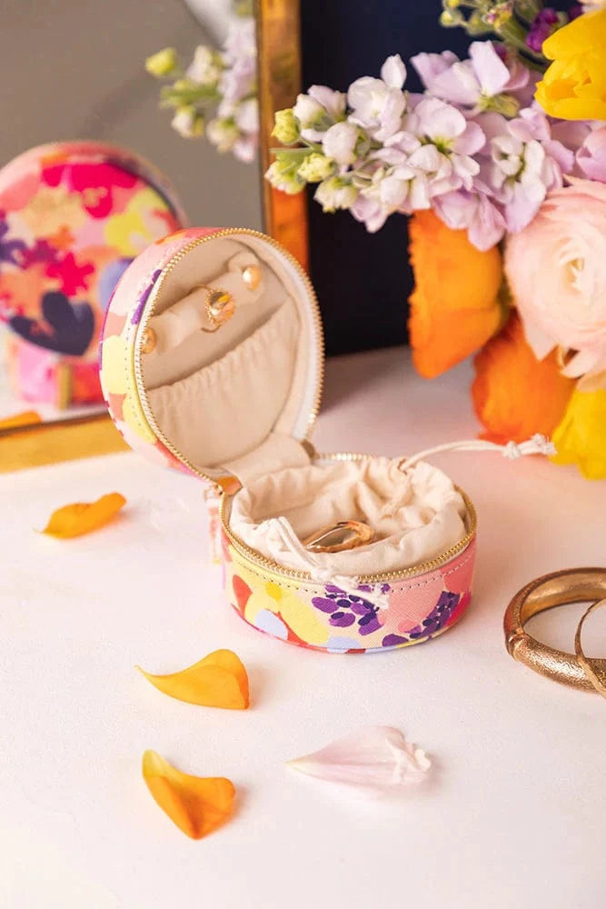 All The Way To Say Bijoux Jewelry Box - Flower Garden