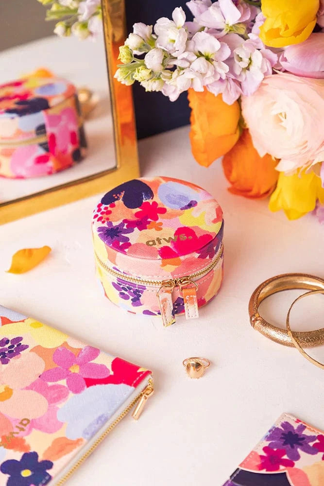 All The Way To Say Bijoux Jewelry Box - Flower Garden