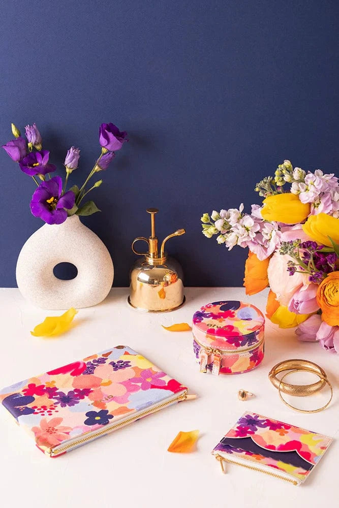 All The Way To Say Bijoux Jewelry Box - Flower Garden