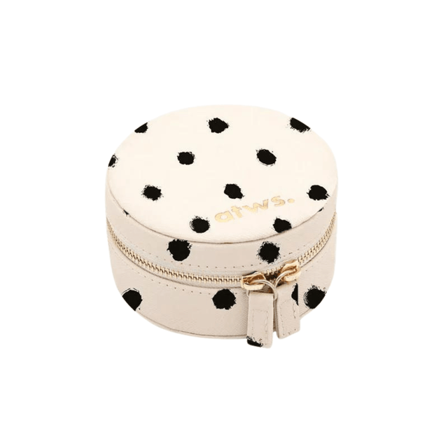 All The Way To Say Bijoux Jewelry Box Painted Dots