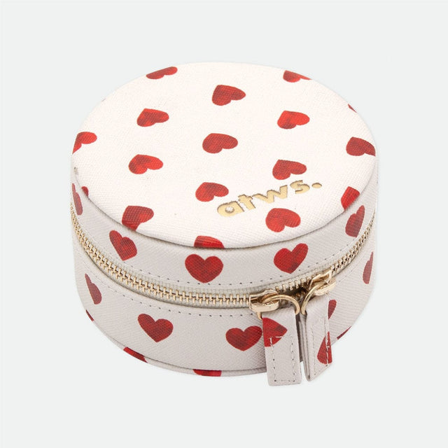 All The Way To Say Bijoux Jewelry Box Red Heart