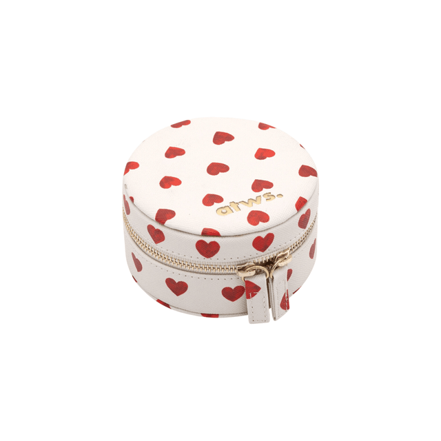 All The Way To Say Bijoux Jewelry Box Red Heart
