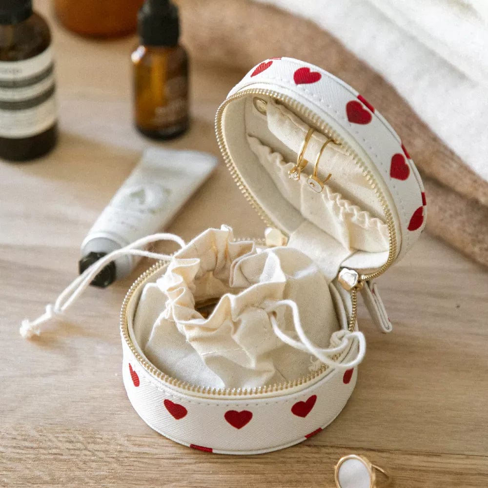 All The Way To Say Bijoux Jewelry Box Red Heart