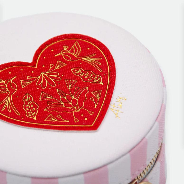 All The Way To Say Bijoux Jewelry Pink Stripes