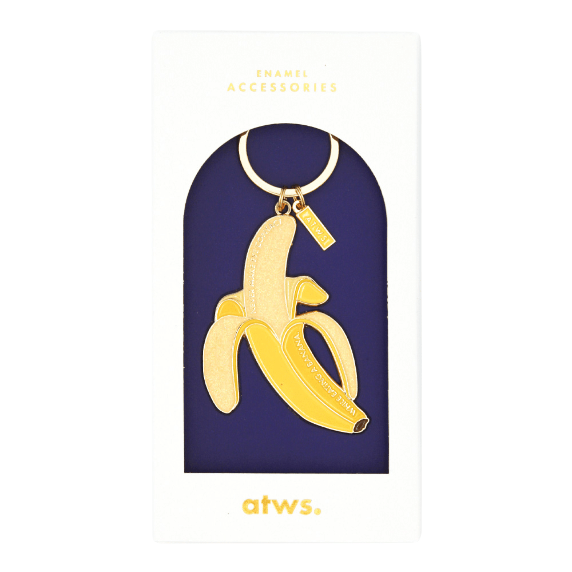 All The Way To Say Bijoux Portachiavi Banana