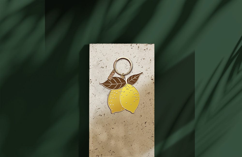 All The Way To Say Bijoux Portachiavi Lemon