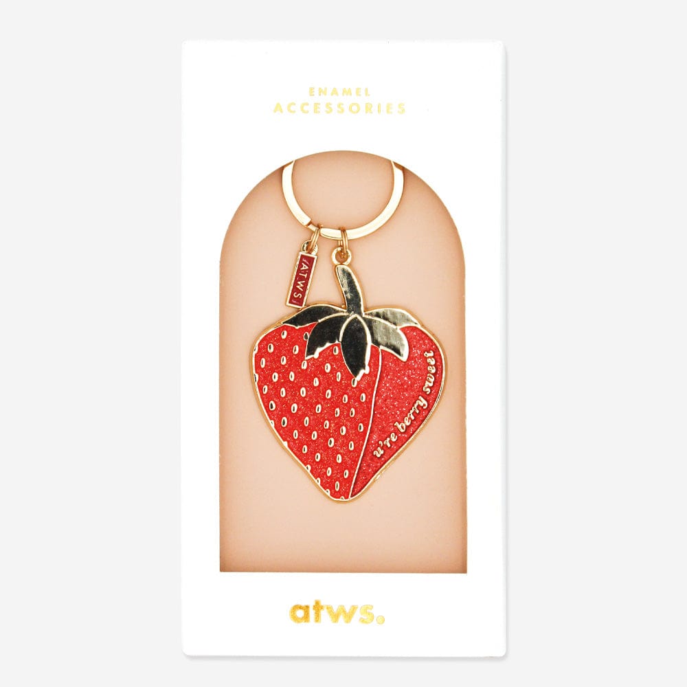 All The Way To Say Bijoux Portachiavi Strawberry