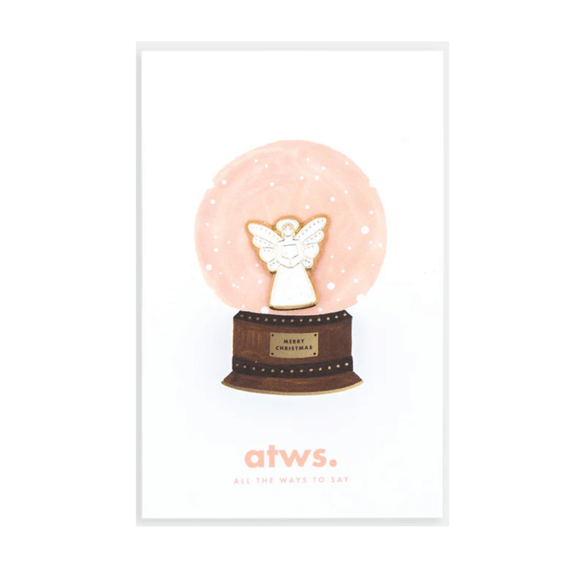 All The Way To Say Bijoux Spilla Angel